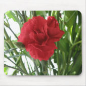 Red Carnation Mousepad (Vorne)