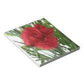 Red Carnation Notepad Notizblock (angewinkelt)