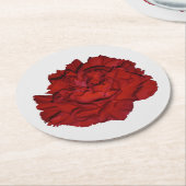 Red Carnation Paper Untersetzer (Angewinkelt)
