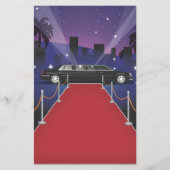 Red Carpet Celebrity Limo Briefpapier (Vorderseite)