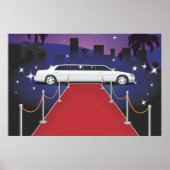 Red Carpet Celebrity Limo Poster (Vorne)