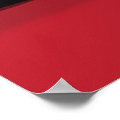 Red Carpet Celebrity Limo Poster (Ecke)
