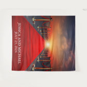 Red Carpet Celebrrity Hollywood Event Wandteppich (Vorderseite (Horizontal))