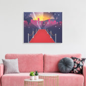 Red Carpet Celebrrity Leinwanddruck (Insitu (Wohnzimmer))