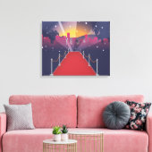 Red Carpet Celebrrity Leinwanddruck (Insitu (Wohnzimmer))