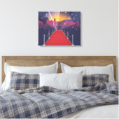 Red Carpet Celebrrity Leinwanddruck (Insitu (Schlafzimmer))