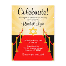 Red Carpet Hollywood Bat Mitzvah Empfang