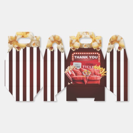 Red Carpet Movie Night Geschenkschachtel (Ungeklappt)