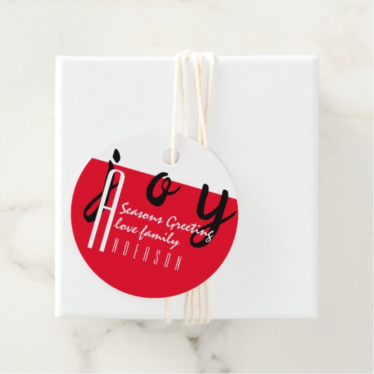 Red Carpet von LeahG - Feierliche Grüße Geschenk G Geschenkanhänger (Beispiel)