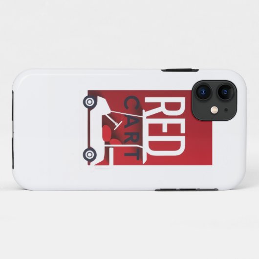 Red Cart Golf Mobile Case (Rückseite (Horizontal))