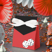 Red Casino Dice Poker Gastgeschenk Box Geschenkschachtel