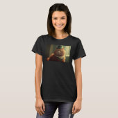 Red Cat wearing for celebrating St Patrics Day T-Shirt (Vorne ganz)