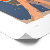 Red Chair Poster (Ecke)