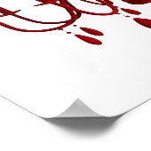 Red Chandelier ~ Poster / Print (Ecke)
