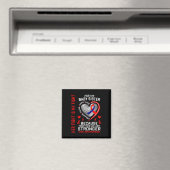 Red Chd Awareness Baby Schwester Herzerkrankung Ma Magnet (In Situ (Geschirrspüler))