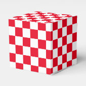 Red Checked Geschenkschachtel (Vorderseite)