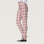 Red Checkered Leggings - Christmas Yoga Pants (Links)