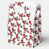 Red Cherries Birthday Party Gefallen Geschenkschachtel (Geöffnet)