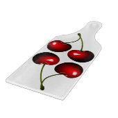 Red Cherries Cutting Board Schneidebrett (Ecke)