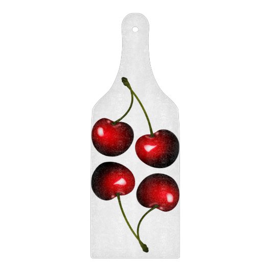 Red Cherries Cutting Board Schneidebrett (Vorderseite)