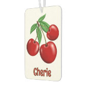 Red Cherries Design Personalisiert Autolufterfrischer (Links)