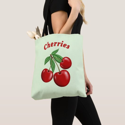 Red Cherries Design Personalisiert Tasche (Von Nahem)