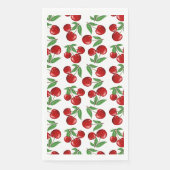 Red Cherries Fun Graphic Print Serviette (Vorderseite)