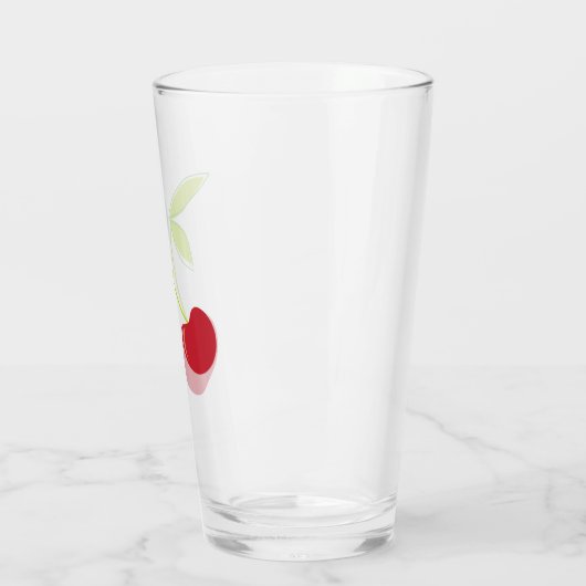 Red Cherries Glas (Links)