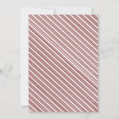 Red Cherries in Martini – Valentine’s Day Party Einladung (Rückseite)