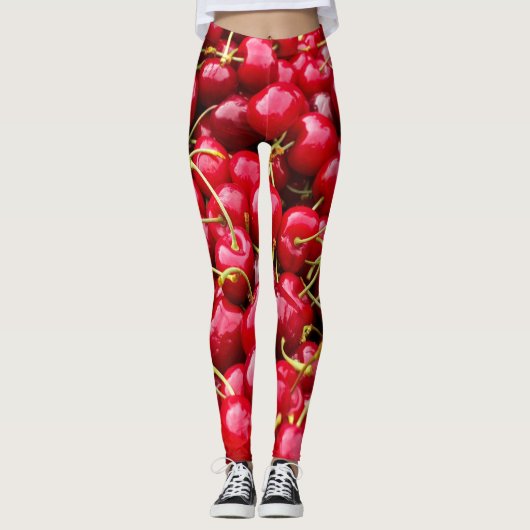 Red Cherries Leggings (Vorderseite)