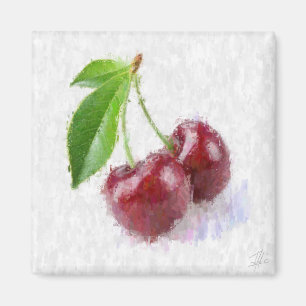 Red Cherries Magnet