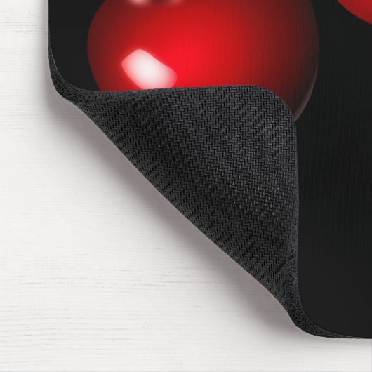 Red Cherries Mouse Pad Mousepad (Ecke)