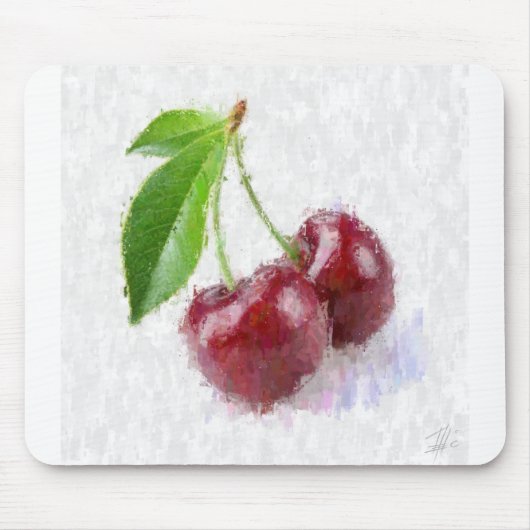 Red Cherries Mousepad (Vorne)