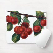 Red Cherries Mousepad (Mit Mouse)