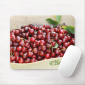 Red Cherries Mousepad (Mit Mouse)