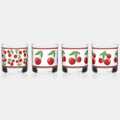 Red Cherries - Muster Whiskyglas (Links)