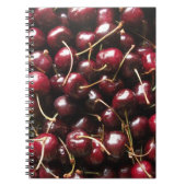Red Cherries Notebook Notizblock (Vorderseite)