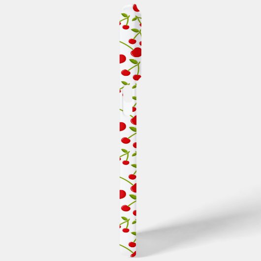 Red Cherries Pattern Cherry Case-Mate iPhone Hülle (Rückseite / Rechts)
