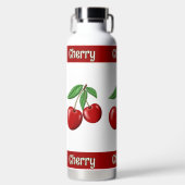 Red Cherries Personalisiert Trinkflasche (Vorderseite)
