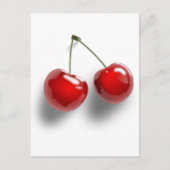 Red Cherries Postkarte (Vorderseite)