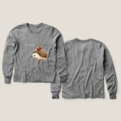 Red Cherry Adorable Hedgehog (Design Vorder- & Rückseite)