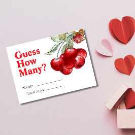 Red Cherry auf den ersten Blick wie viele Game Car Begleitkarte