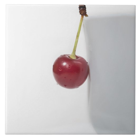 Red Cherry Berry Fliese (Vorderseite)