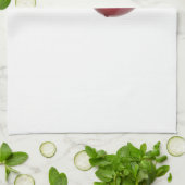 Red Cherry Berry Küchentuch (Gefaltet)