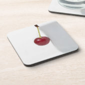 Red Cherry Berry Untersetzer (Linke Seite)
