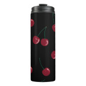 Red Cherry Black Thermosbecher (Vorderseite)