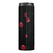Red Cherry Black Thermosbecher (Rückseite)