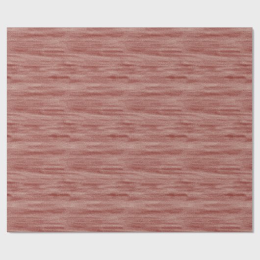 Red Cherry Blush Christmas Geschenkpapier (Flach)