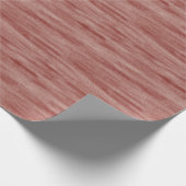 Red Cherry Blush Christmas Geschenkpapier (Ecke)