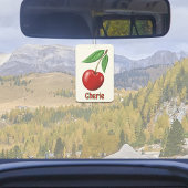 Red Cherry Design Personalisiert Autolufterfrischer
